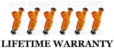 BEST UPGRADE- Bosch Set Of 6 Fuel Injectors for JEEP 4.0L 4 Nozzle