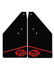 For Toyota Tacoma Direct Fit Rear Mud Flaps 2016-Current With American Flag Anch
