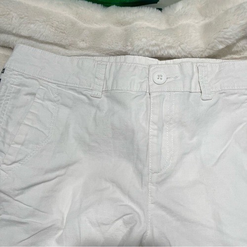 Eddie Bauer Women’s 8 White Aztec Boho Side Denim Casual Shorts - Picture 8 of 8