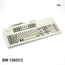 IBM 1394312 Vintage Keyboard Computer QWERTZ German Retro Old 1995