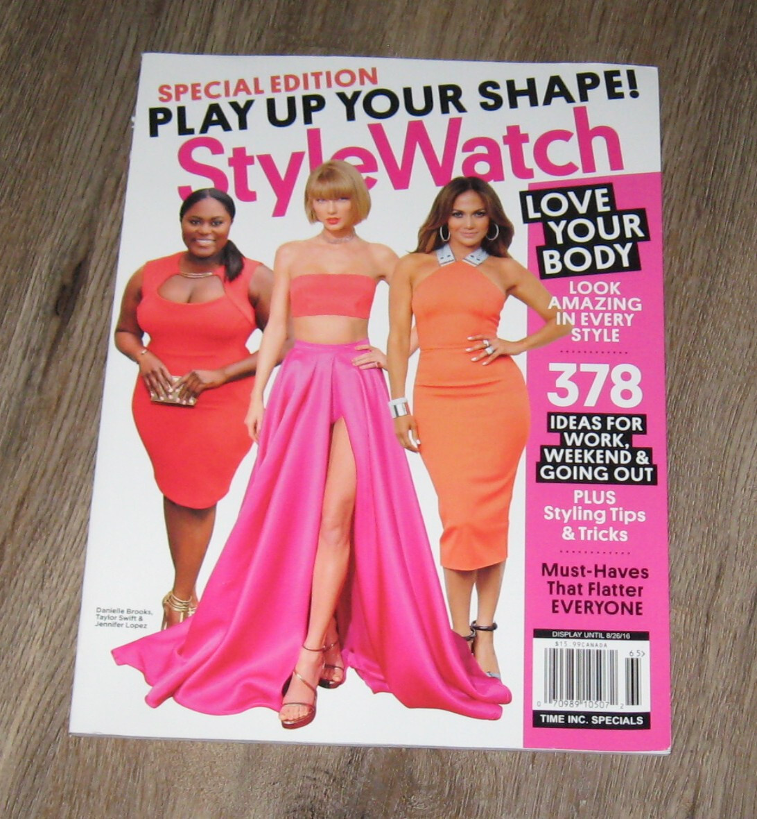 Style Watch 2016 magazine Danielle Brooks TAYLOR SWIFT Jennifer Lopez | eBay