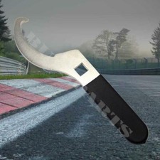 Chrome Coilover Adjustment Tool Steel Spanner Wrench for Aftermarket Coilover Ki