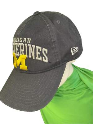 MLB Michigan Wolverines New Era 9TWENTY Strapback Baseball Cap/Mütze OSFA