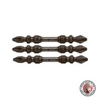 NEW VESSEL Sakisubo Torsion Bit BL Double-Head +2 x 65mm Set SST3P2065-BL