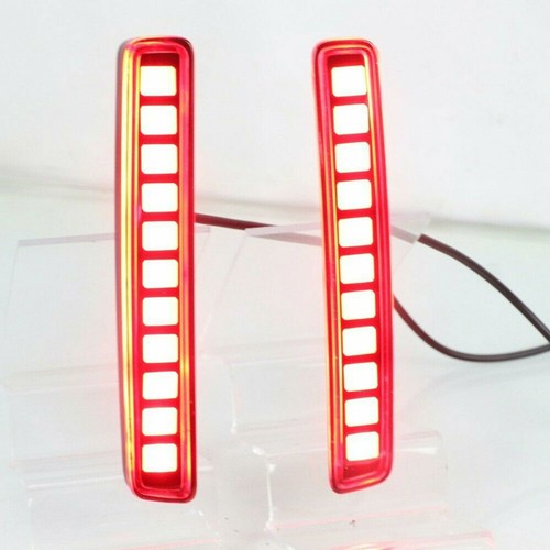 LED Rear Bumper Brake Lamp Night Signal Turn Lights For Toyota Yaris Cross 21-22 - Picture 7 of 12