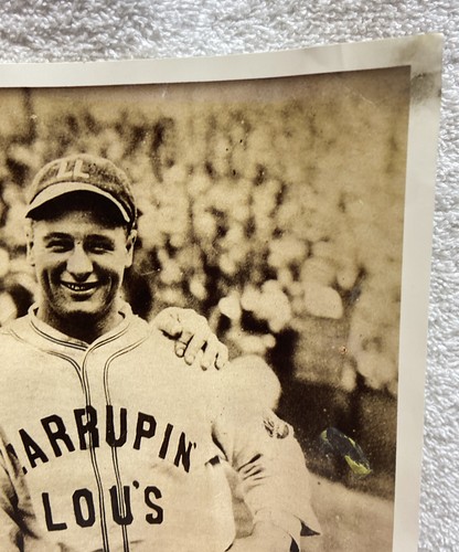 Two Famous Lou Gehrig And Babe Ruth 11x14 Reproduction Posters 1993 w/ Letters. - Picture 10 of 17
