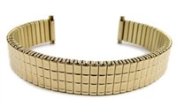Minott Flex Band Uhrenarmband Pvd Gold Zugband Mit Teleskop-Anstoß 21087