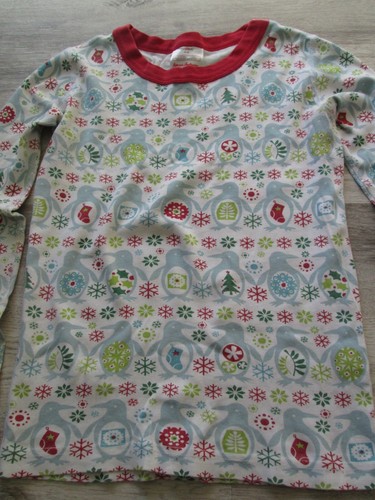 ❤ HANNA ANDERSSON boys girls Penguin pajamas 150 cotton 12 pastel blue - Picture 18 of 23
