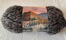 LION BRAND HOMETOWN  1 Skein 100% Acrylic Yarn Color# 222 Salem Creek.