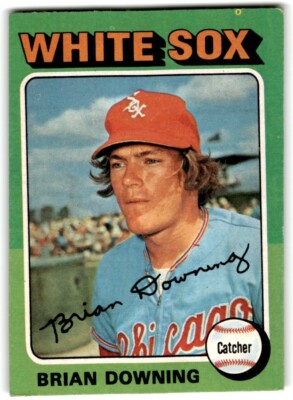 1975 TOPPS SET BREAK EX-EXMT #422 BRIAN DOWNING