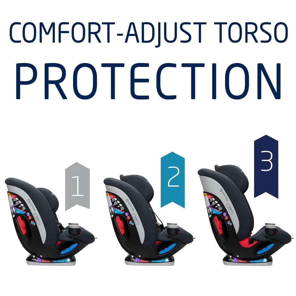 Maxi-Cosi Magellan LiftFit All-in-One Convertible Car Seat - Essential Graphite - Image 3 of 4