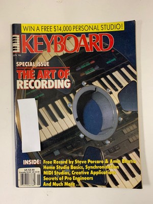 KEYBOARD MAGAZINE 1986 VARIOUS ISSUES **Assorted Issues to Choose 