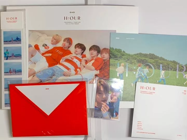 TXT TOMORROW X TOGETHER The 2nd Photobook H:OUR Opened All Included
