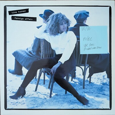 Tina Turner Foreign Affair Vinyl Record VG/VG ESTU 2103 1989