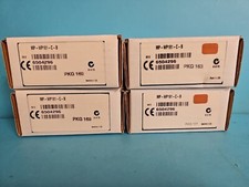 Lot Of 4 Crestron MP-WP181-C-B Black RJ45 DM Ethernet Single-Gang Wall Plate