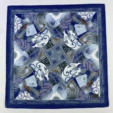Vintage Kansai Yamamoto Handkerchief Neckerchief Bandana Pocket Square