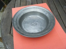 Plat légume étain ancien