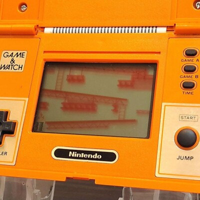 その他 GAME&WATCH DONKEY KONG Nintendo Game and Watch DONKEY KONG Multi Screen Orange USED