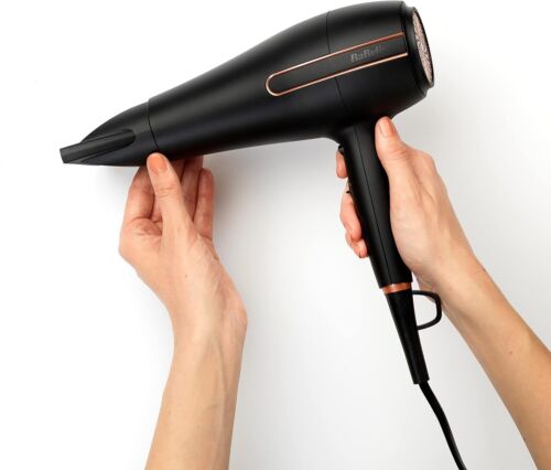 Secador de pelo Super Power 2400 W, motor profesional de CA de salón, fuerte secado rápido Ai - Imagen 6 de 12