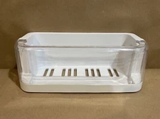 Samsung Refrigerator Freezer Door Bin DA61-05769A OEM Genuine Shelf White Applia