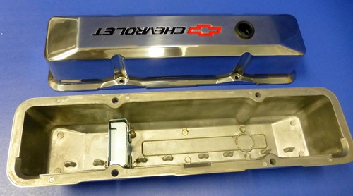 Proform 141-108 Chevy SB Performance Polished Cast Aluminum Valve Covers - Picture 9 of 10