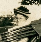 Antique Snapshot Photo 1907-08 Packard Model 30 Touring Car Gal Wearing Goggles — photo 3