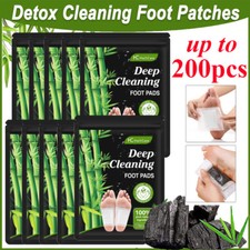 10 200x Detox Foot Patches Pads Body Toxins Feet Slimming Deep Cleansing Herbal