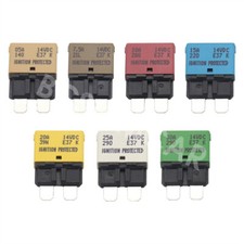 Circuit Breaker Blade Fuses Trip Function Blade Fuse For Car Marine Boat Truck