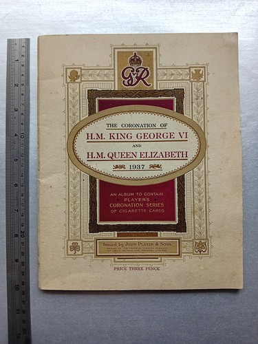 2 Complete Player Cig Card Albums: George VI Coronation; Kings Queens of England - Picture 3 of 24