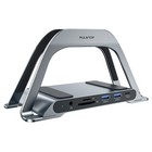 Station d'accueil USB C avec support vertical compatible avec ordinateur portable avec 4K HDMI