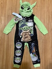 The Mandalorian Child Star Wars Kids, One Piece Pajamas Size: 4
