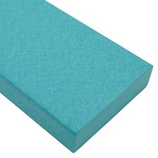 BuyPlastic Tangent Poly Lumber - Aruba Blue, 1x6 (0.75" x 5.5"), 36" L