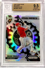 2020 Panini Prizm #4 Mike Trout Machines SILVER PRIZM BGS 9.5 GEM MINT