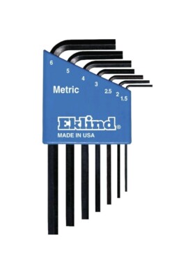 14pc ALLEN HEX KEY WRENCH SET SAE & METRIC USA MADE BY EKLIND | eBay
