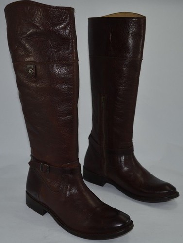 FRYE Womens Shirley Rivet Tall Dark 
