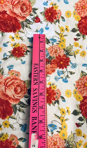 VTG Cottagecore French Country FLORAL by The Pioneer Woman 4 David Textiles BTFQ - Picture 4 of 8