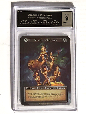 Sorcery TCG プロモ　Amazon Warriors PCG9 PCG 9 MINT FOIL AMAZON WARRIORS PROMO! *SORCERY: CONTESTED REALM