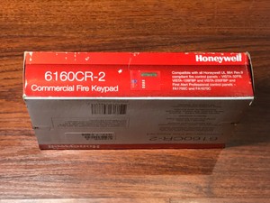 Honeywell 6160CR-2 COMMERCIAL FIRE ALPHA KEYPAD With 5mA Standby- New