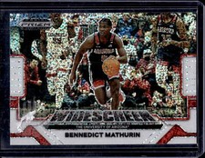 2022 Prizm Draft Picks Bennedict Mathurin Widescreen WHITE SPARKLE