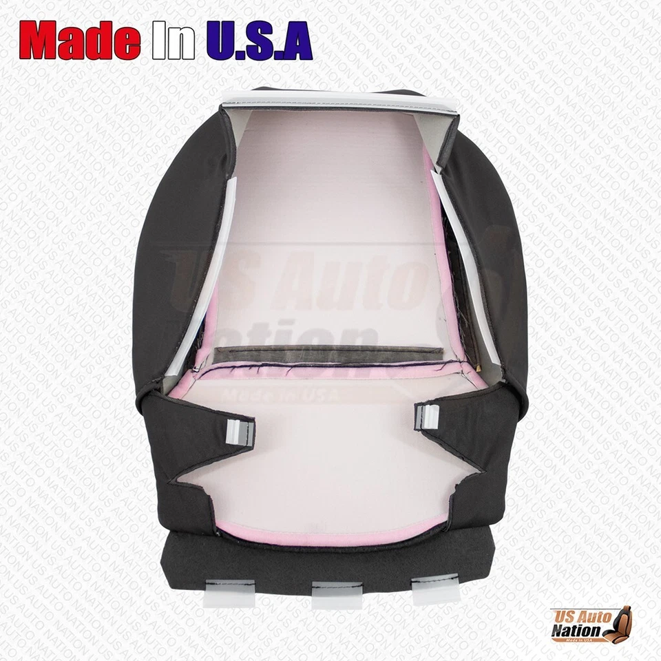 2018 2019 For Ram ProMaster City Front Driver Bottom & Top Cloth Cover Black - Image 3 of 4