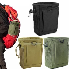 Tactical Molle Heavy Duty Drop Dump Magazine Pouch Utility Hunting Gun Ammo Bag