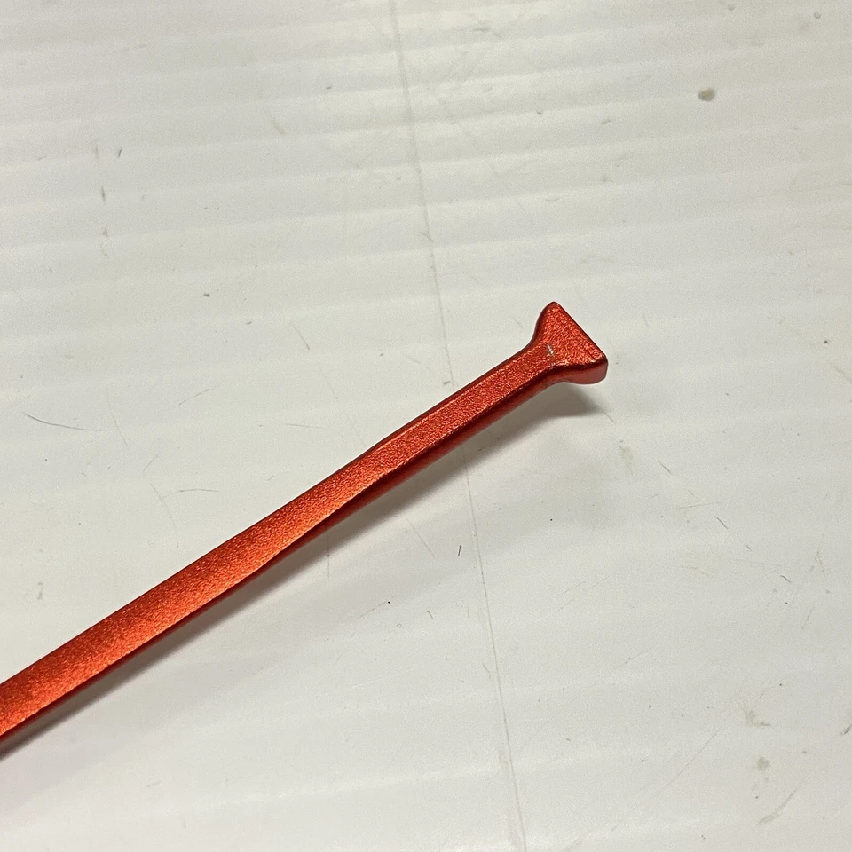 RADIO TRASERO DERECHO Y PEZÓN FULCRUM RACING ZERO ROJO NUEVO 285 MM Foto 3 de 3