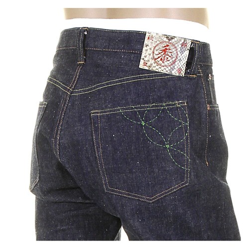 Cani da zucchero Okinawa SC40301N jeans denim cimella crudi non lavati CANE3214 - Foto 4 di 4