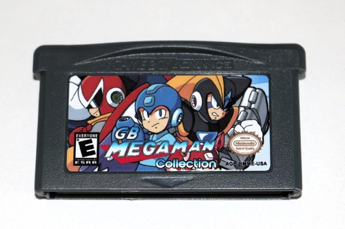 GB GBC Megaman Collection 1 2 3 4 5 I II III IV V Xtreme For GameBoy Advance GBA