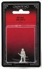 Ral Partha RP-066 Archer (Player Characters) Ranger Warrior with Bow Miniature
