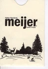 MEIJER HUNTING & FISHING LICENSE HOLDER - MICHIGAN DEER PATCH