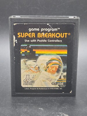 Super Breakout Atari 2600 Cartridge