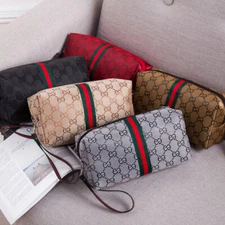 Women's Travel Large Capacity Square Carrying Case Makeup Cosmetic Bag All New