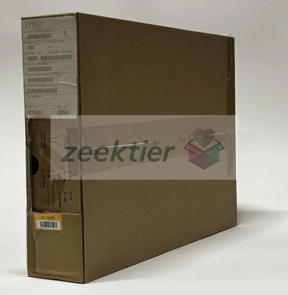 Juniper Ex3300-48t 48 Ethernet 4 SFP UPLINK Ports Ex3300 Switch - Image 3 of 3