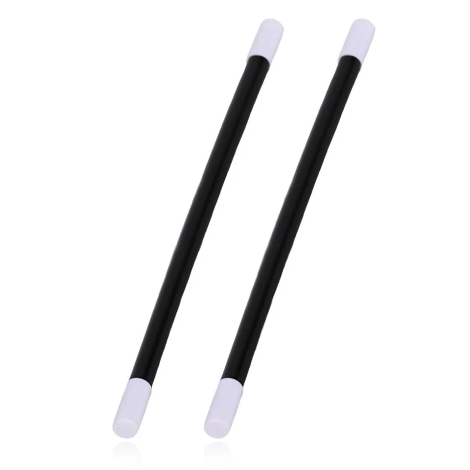 2 Pcs Baguettes de Magicien Baguettes Magique Magicien Noir et Blanc Bâtons - Photo 1/4